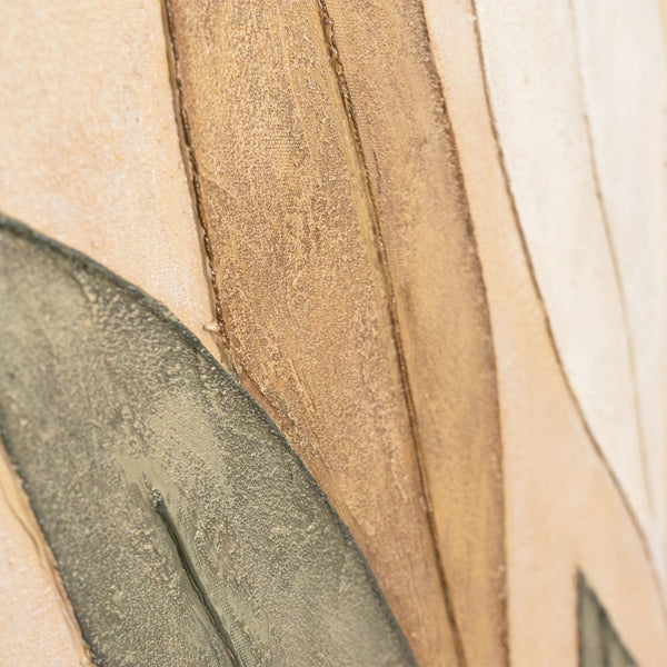 "Dance of Leaves" — Natural Rhythm in Abstract Style