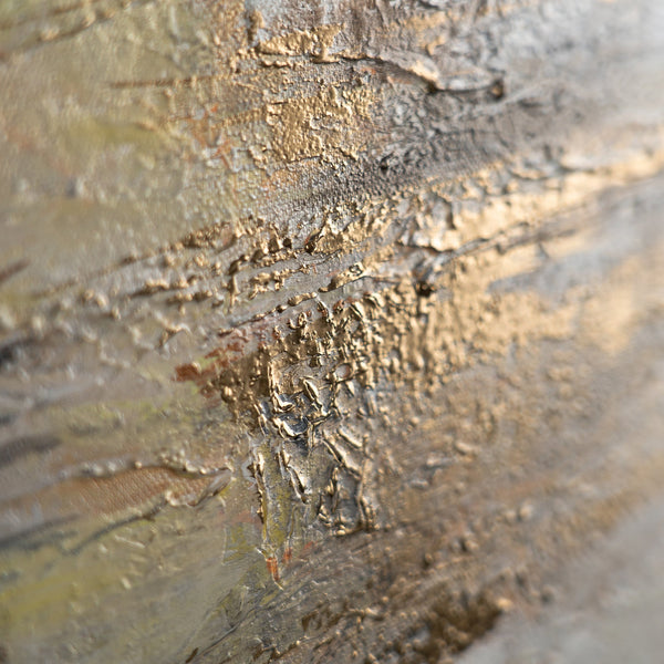 The painting "Sea Shine" is a calm sea panorama with sparkle