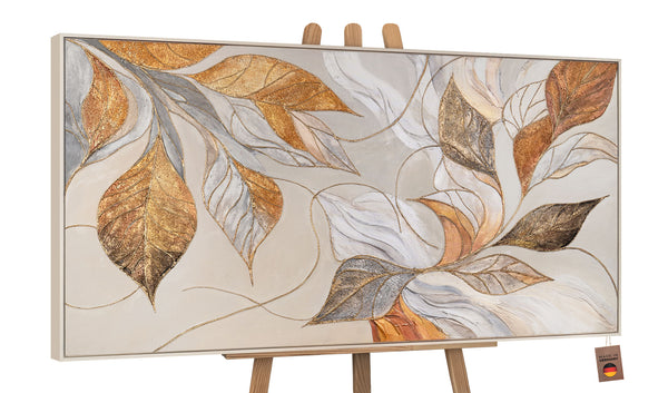 Painting "Natural Ornament" - leaf pattern