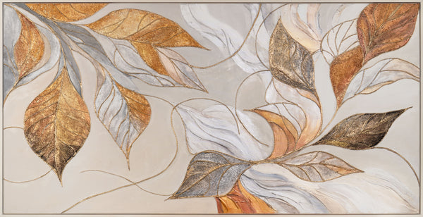 Painting "Natural Ornament" - leaf pattern