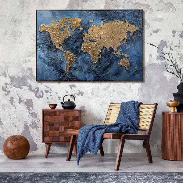 glow in the dark canvas wall art