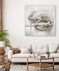 living room art decor animal motifs