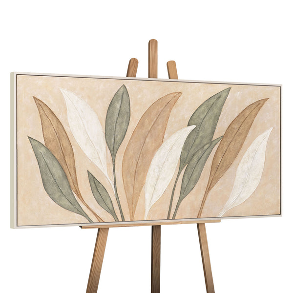 "Dance of Leaves" — Natural Rhythm in Abstract Style