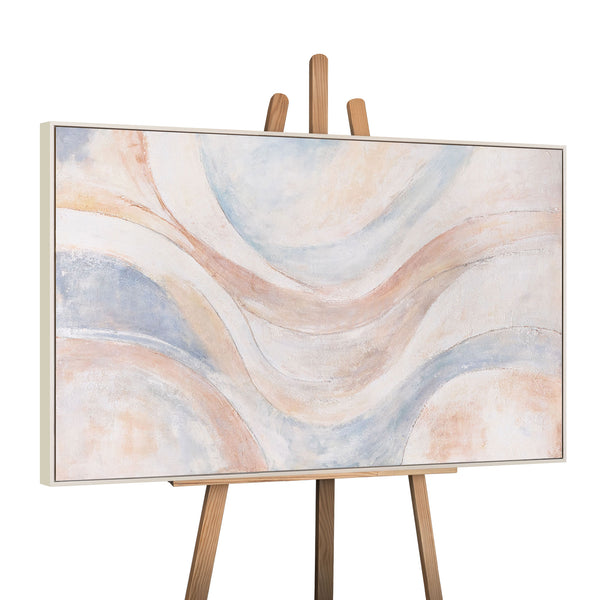 The painting “Wind Lines” — an airy abstraction for a modern interior