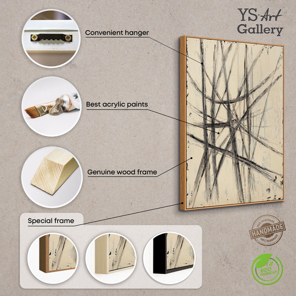 Painting “Parallels and Intersections”