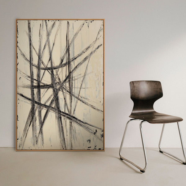 Painting “Parallels and Intersections”