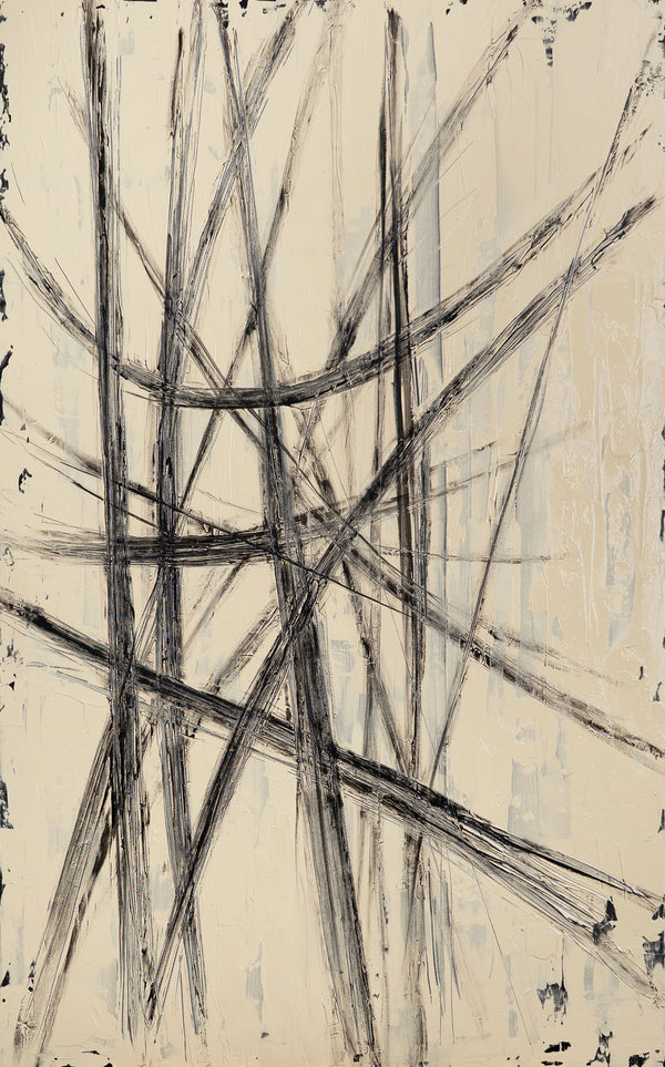 Painting “Parallels and Intersections”