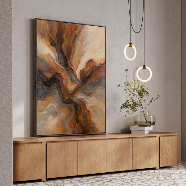 The painting “Flash of Eternity”