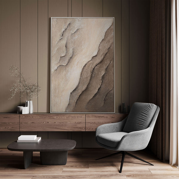 The painting “Traces of Time”