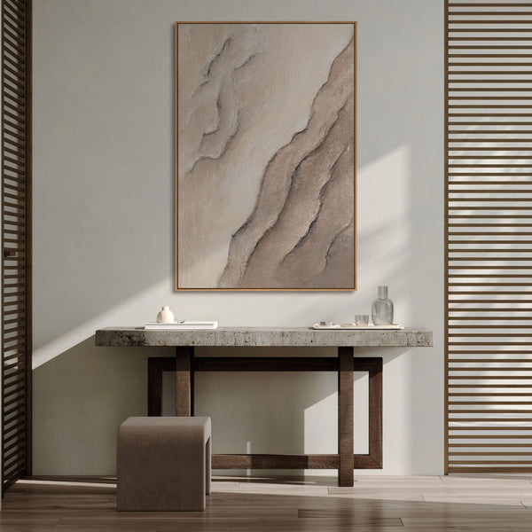 The painting “Traces of Time”