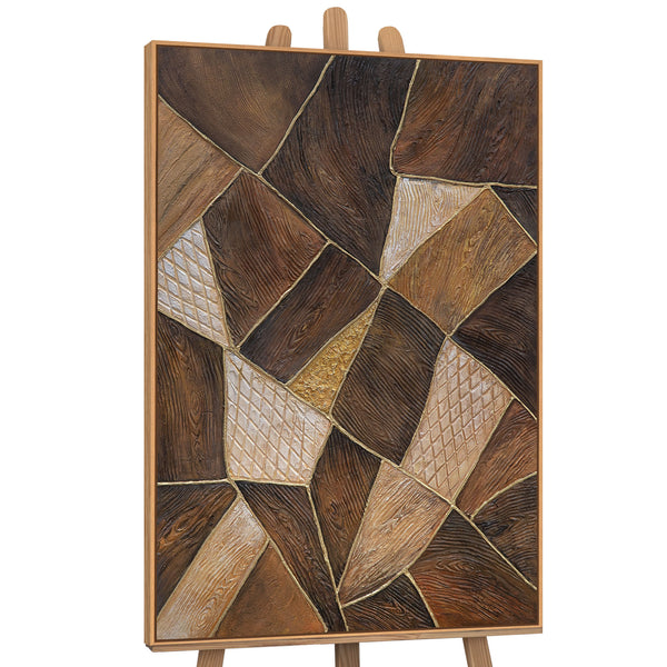 Painting “Geometry of Gold”