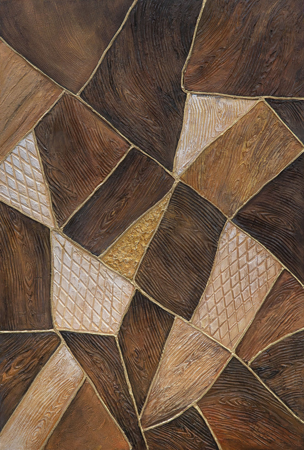 Painting “Geometry of Gold”