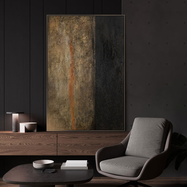 The painting “The Depth of Time”