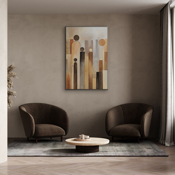 Painting “City of Figures”