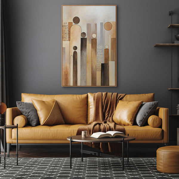 Painting “City of Figures”