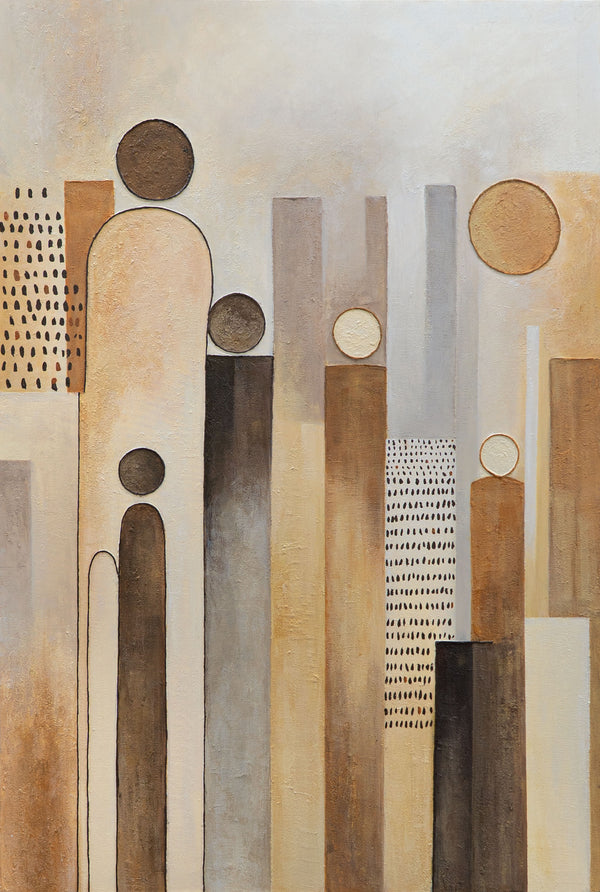 Painting “City of Figures”