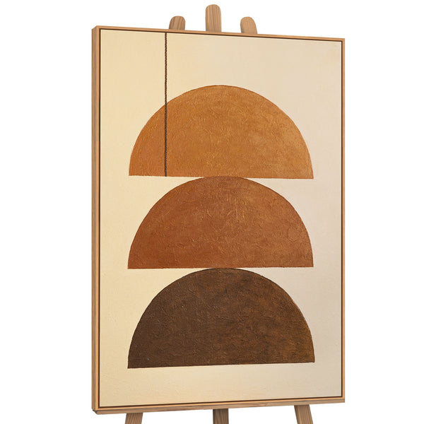 The painting “Three Horizons”