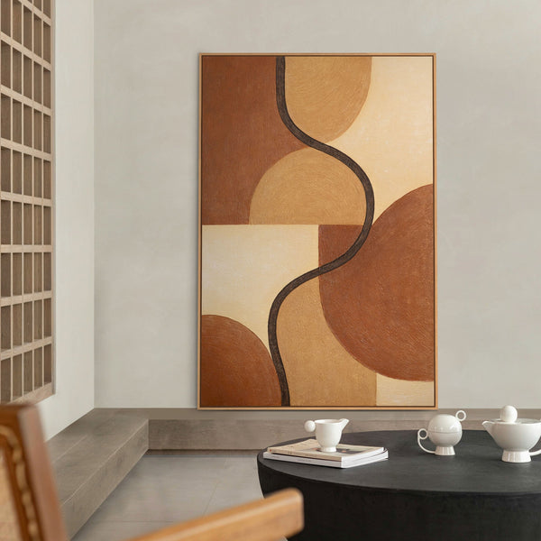 Painting “Weaving of Forms”