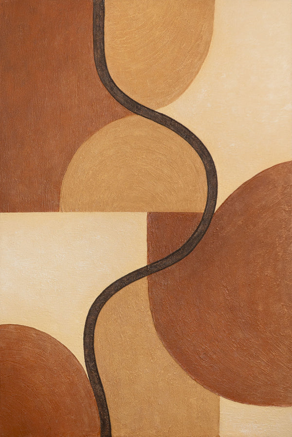 Painting “Weaving of Forms”
