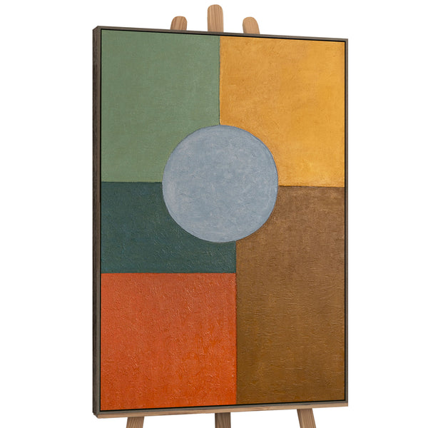 Painting “Warm Geometry”