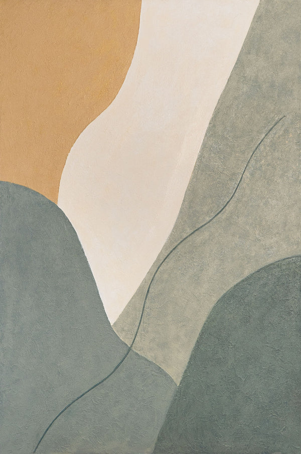 The painting “The Eternal Line”