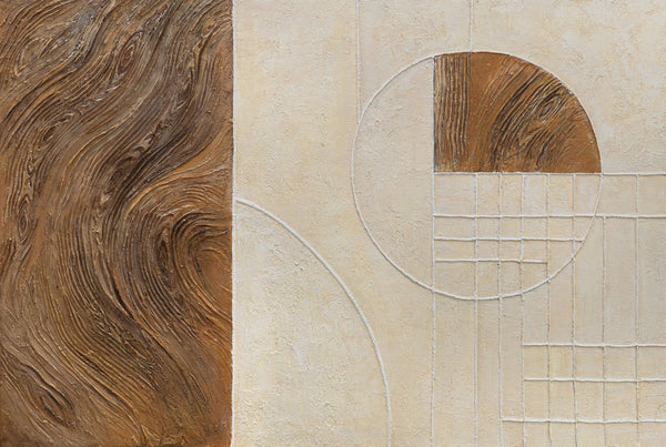 Painting “Lines and Circle”