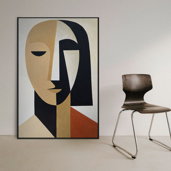 Painting “Geometry of the Face”