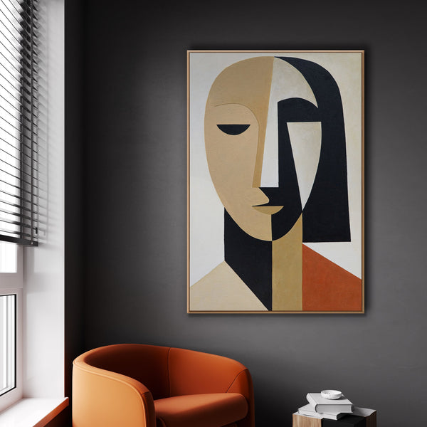 Painting “Geometry of the Face”