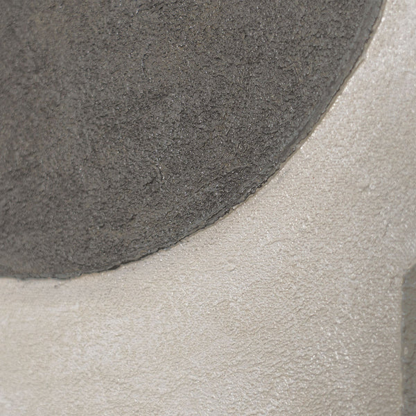 Painting “The Silence of Geometry”