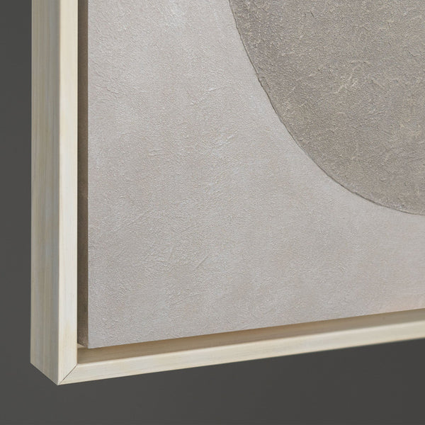 Painting “The Silence of Geometry”