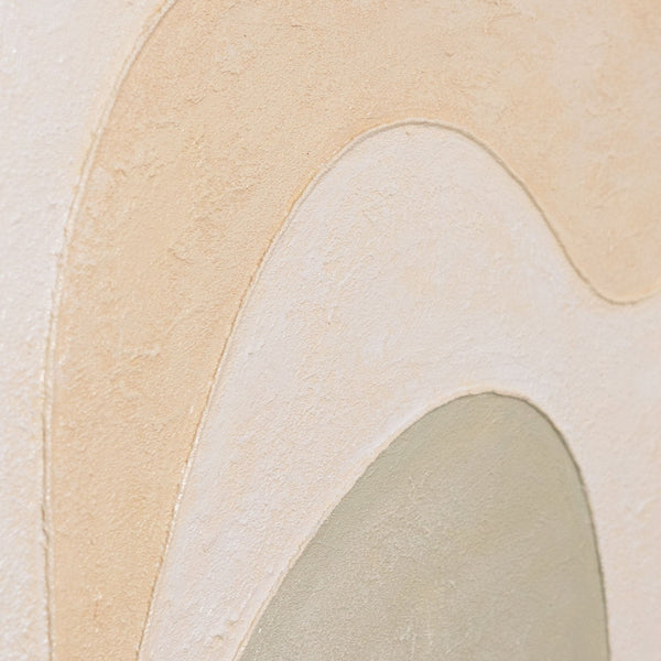 "Lightness" — Abstract Flower in Soft Tones