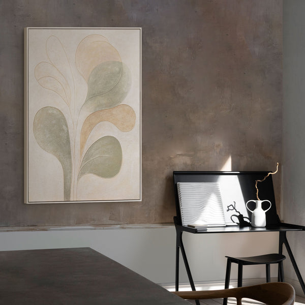 "Lightness" — Abstract Flower in Soft Tones