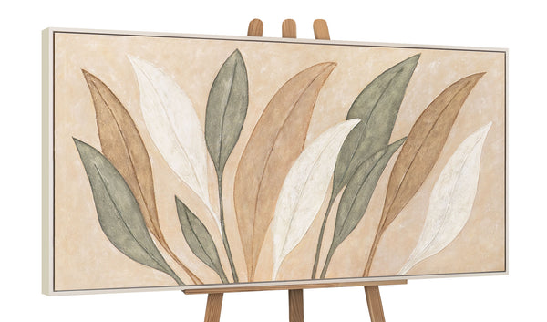 "Dance of Leaves" — Natural Rhythm in Abstract Style