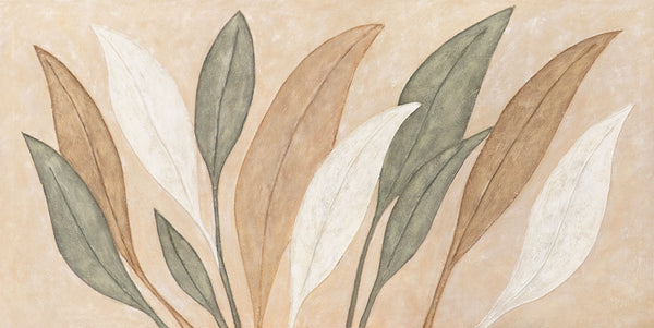 "Dance of Leaves" — Natural Rhythm in Abstract Style