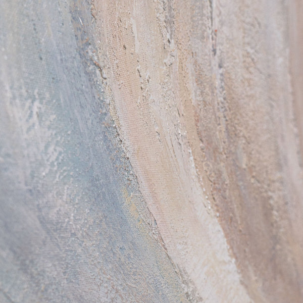The painting “Wind Lines” — an airy abstraction for a modern interior
