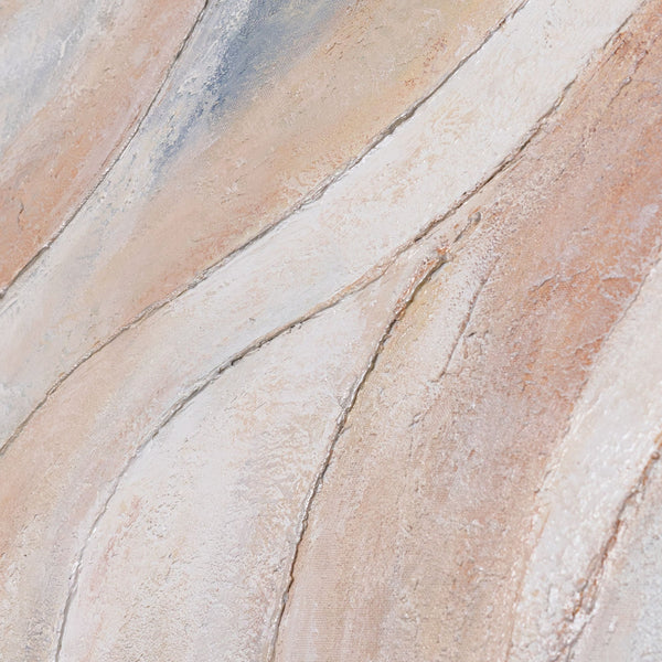 The painting “Wind Lines” — an airy abstraction for a modern interior