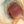 The painting “Flower Energy” — a textured abstraction in the shape of a flower
