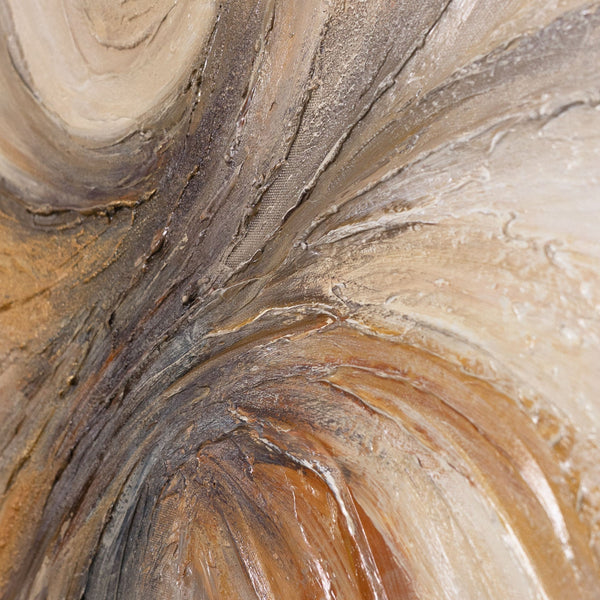 The painting “Energy of Flow” – an abstraction of movement and harmony