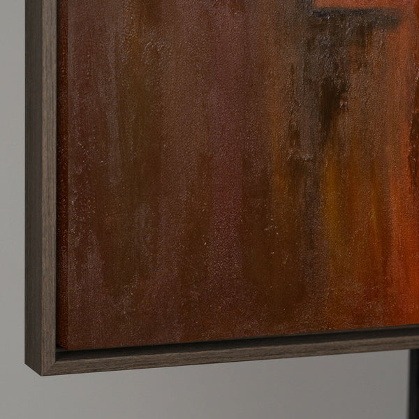 The painting “Ascent” – geometry of forms and sunlight