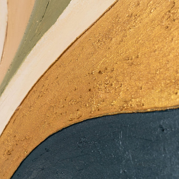 The painting “Echo of the Wind” – movement of color and lightness of forms