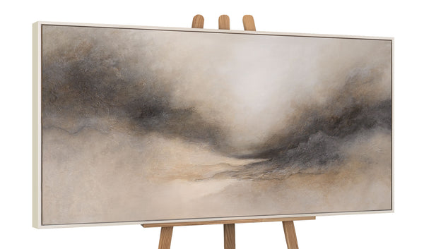 The painting “Foggy Morning”