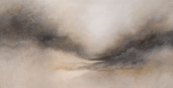 The painting “Foggy Morning”