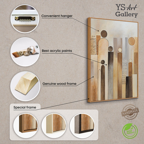 Painting “City of Figures”