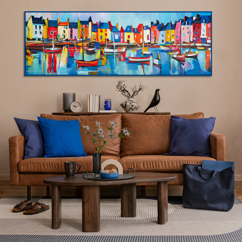 painting acrylic on canvas large artwork for living room