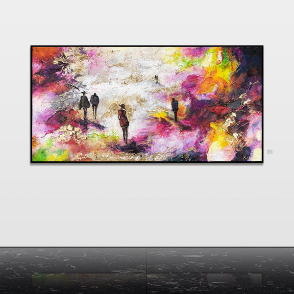 handmade modern acrylic paint unique artwork for sale