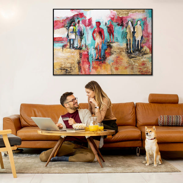 acrylic paint for wall art handmade decor