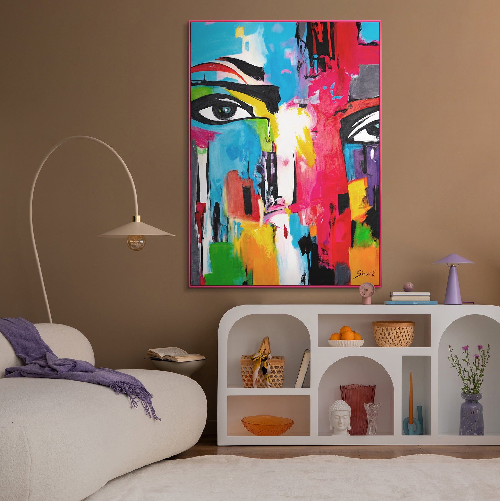 unique painting for living room