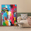 painting for wall decoration abstract face art