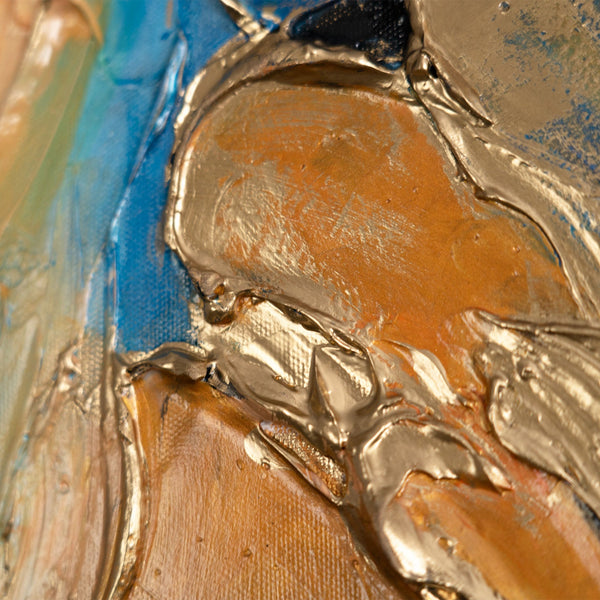 The painting "Fairytale Waltz" - lovers dancing