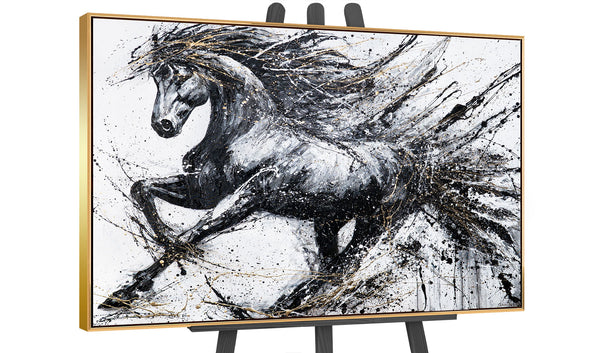 The painting "Energy of Speed" - dynamics and strength in every movement